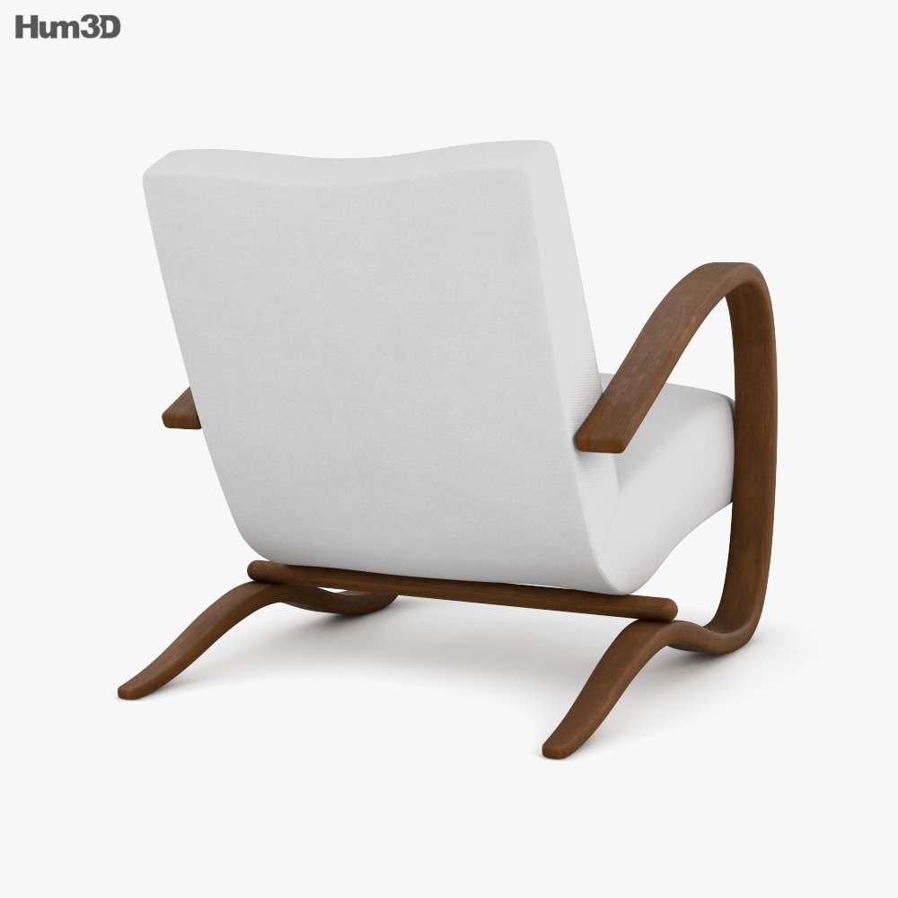 Thonet Art Deco H269 Sessel 3D-Modell