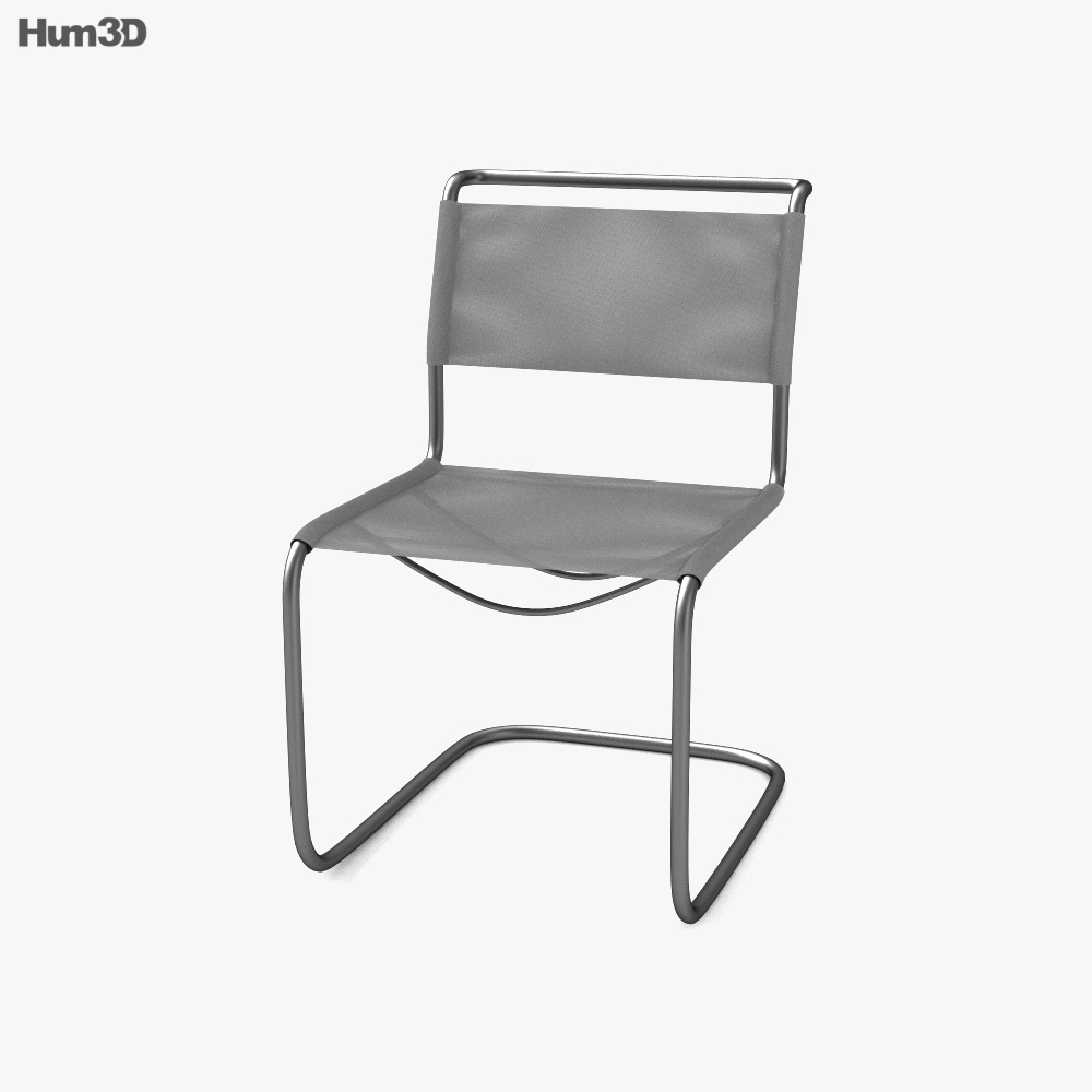 Thonet S 33 N Chair 3D model