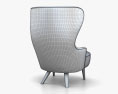 Tom Dixon Micro Wingback chair 3d model
