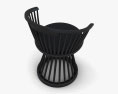 Tom Dixon Fan 식탁 의자 3D 모델 