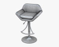 Valencia Adjustable Bar stool 3d model