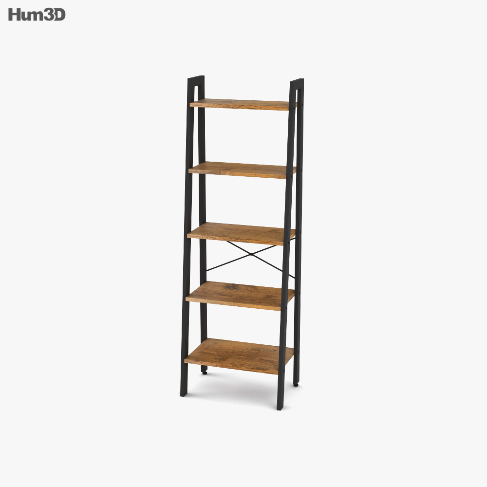 Vasagle Ladder Regal 3D-Modell