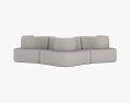 Verpan Cloverleaf Sofa 3d model