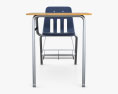 Virco 办公桌 School 椅子 3D模型