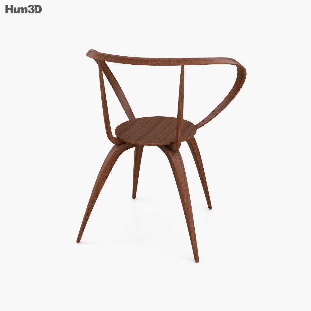 Vitra Pretzel Chair 3d model