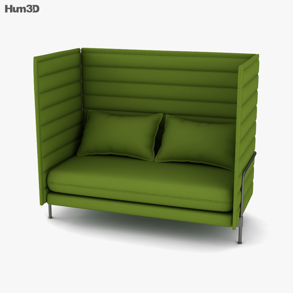 Vitra Alcove Two-Seater sofa 3D model