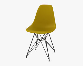 Vitra Eames DSR Side chair 3D model