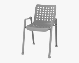 Vitra Landi Cadeira Modelo 3d