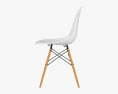 Vitra Eames Plastic DSW サイドチェア 3Dモデル