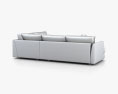 West Elm Haven Schnitt Sofa 3D-Modell