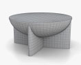 West-Elm Monti Lava Coffee table 3d model