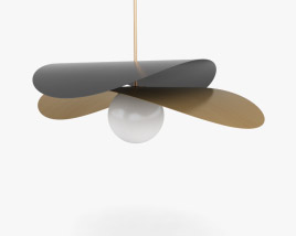 West Elm Olivia Pendant lamp 3D model