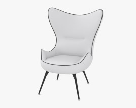 Wittmann Contessa Chair 3D model
