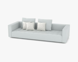 Zanotta Kilt Sofa 3D model