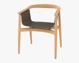 Zeitraum Pelle Armchair 3D model