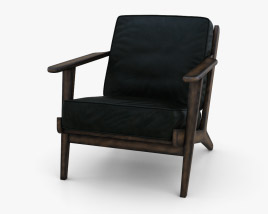 Zin Home Mid-Century Modern Brooks Chair 3D model