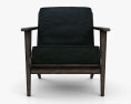 Zin Home Mid-Century Modern Brooks 肘掛け椅子 3Dモデル