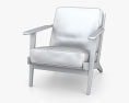 Zin Home Mid-Century Modern Brooks 扶手椅 3D模型