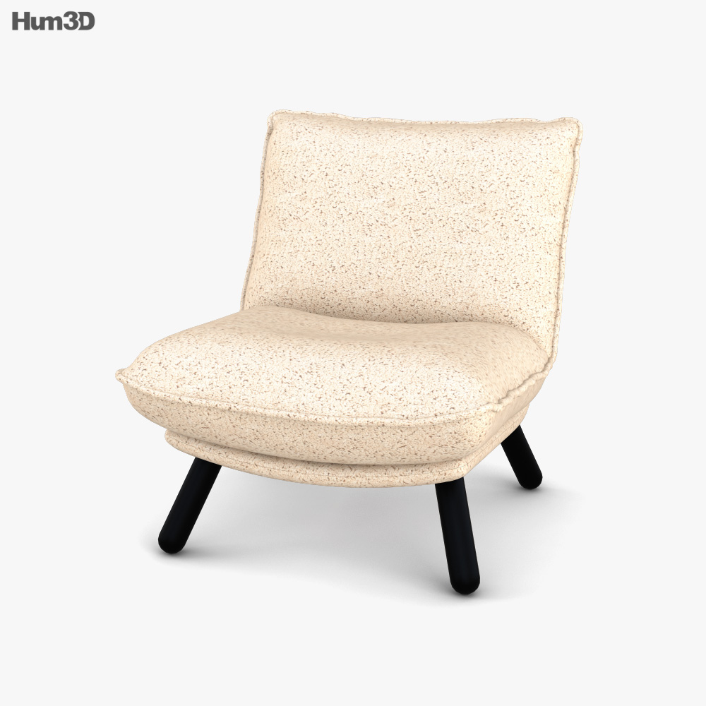 Zuiver Lazy Sack Lounge chair 3D model