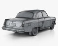 GAZ 21 Volga 1962 Modello 3D