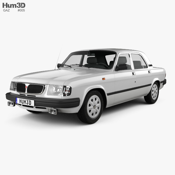 GAZ 3110 Volga 2004 3D model