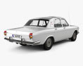 GAZ 24 Volga 1967 3d model back view