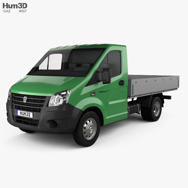 GAZ (GAZelle) Next Flatbed 2016 3D model