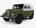 GAZ 69A 1953 3D-Modell