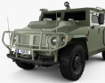 GAZ Tiger-M 2014 Modello 3D