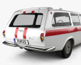 GAZ 24 Volga Ambulance 2022 3d model