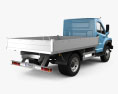 GAZ GAZon NEXT (C41R11) Flatbed Truck 2017 Modello 3D vista posteriore