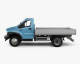 GAZ GAZon NEXT (C41R11) フラットベッドトラック 2014 3Dモデル side view