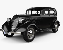 GAZ M1 1936 3D model
