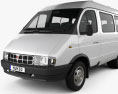 GAZ 3221 Gazelle Passenger Van 1996 3d model