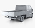 GAZ Gazelle Next Double Cab Flatbed Truck 2017 3d model