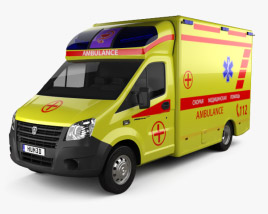 GAZ Gazelle Next Ambulance 2022 3D model