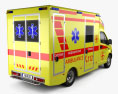GAZ Gazelle Next Ambulancia 2017 Modelo 3D vista trasera