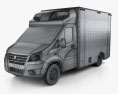 GAZ Gazelle Next Ambulancia 2017 Modelo 3D wire render
