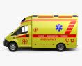 GAZ Gazelle Next Ambulancia 2017 Modelo 3D vista lateral