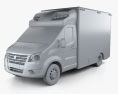 GAZ Gazelle Next Ambulancia 2017 Modelo 3D clay render