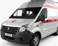GAZ Gazelle Next Ambulancia Luidor 2018 Modelo 3D