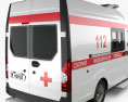 GAZ Gazelle Next Ambulance Luidor 2022 3d model