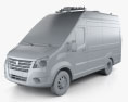 GAZ Gazelle Next Ambulance Luidor 2022 Modèle 3d clay render