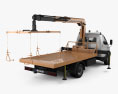 GAZ Gazelle Valday Tow Truck 2022 3d model back view