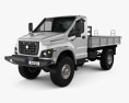 GAZ Sadko Next Flatbed Truck 2022 3d model