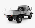 GAZ Sadko Next Flatbed Truck 2022 3d model back view