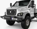 GAZ Sadko Next Flatbed Truck 2022 3d model