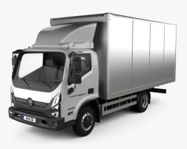 GAZ Valdai NEXT Box Truck 2022 3D model