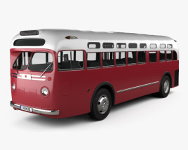 GM Old Look Transit Bus 1953 Modello 3D