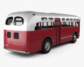 GM Old Look Transit Bus 1953 3D模型 后视图